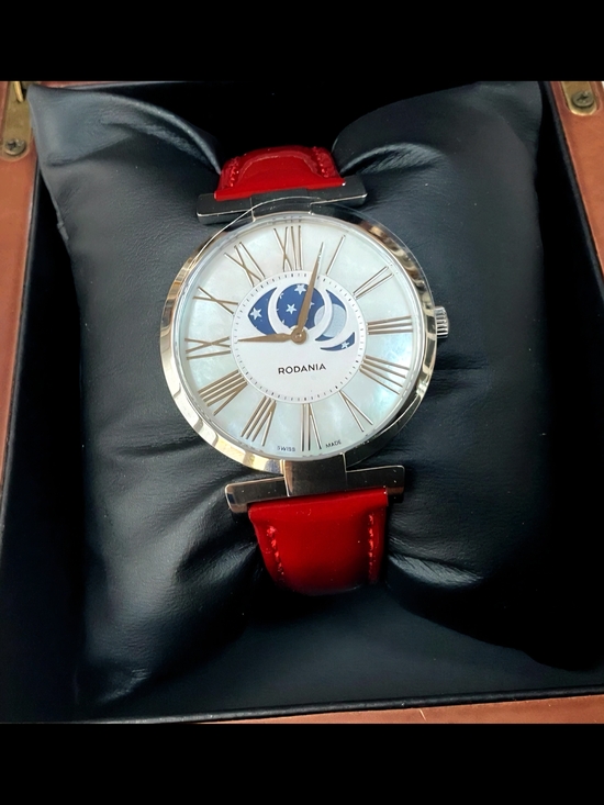 Superb Rodania Swiss Quartz Tyara Moon Ladies Watch Model 2510625 main image 4